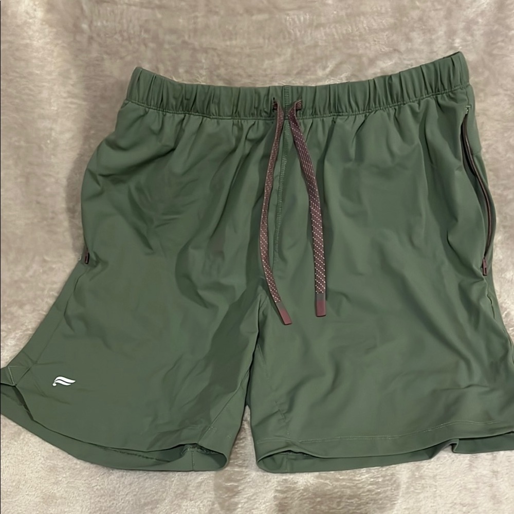 Men's Green Fabletics Athletic Shorts